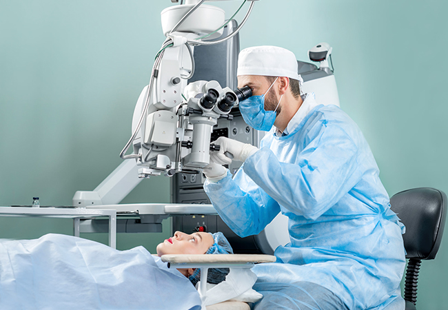 Eye surgery